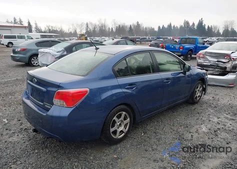 2013 Subaru Impreza 2.0I из США, поврежденный, VIN JF1GJAA69DH003996